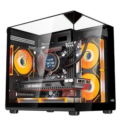 Bộ máy tính combo CPU i5 9400F main Giga B365 hàng đẹp chuẩn chi tiết góc cạnh VGA 960 2GB