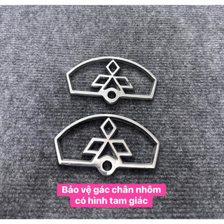 Bảo vệ gác chân 67 nhôm (1 cặp)
