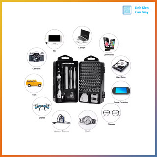 Bộ tua vít đa năng sữa chữa điện thoại, máy tính, laptop chuyên nghiệp 115 chi tiết