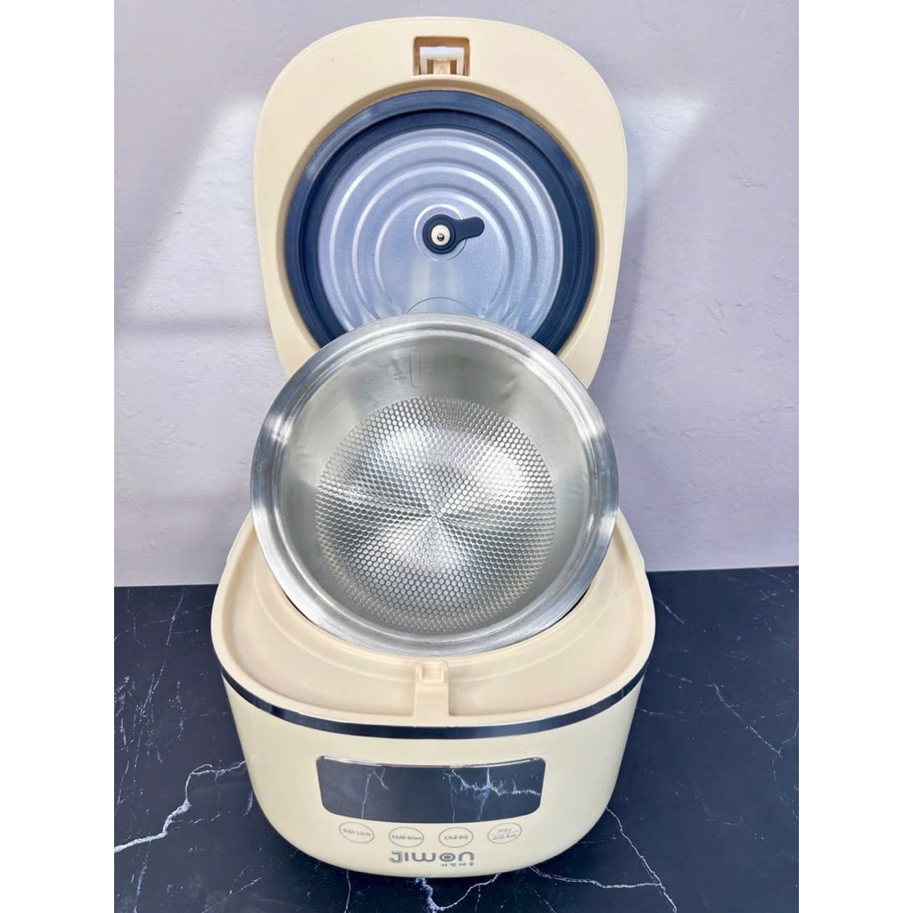 Nồi cơm điện lòng inox Jiwon 1,2lit
