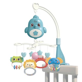  Treo Nôi Cho Bé Nhiều Màu Sắc Tặng Kèm Pin Nâng Cấp Thanh Treo Nôi Cho Bé Phát Nhạc Và Ánh Sáng 