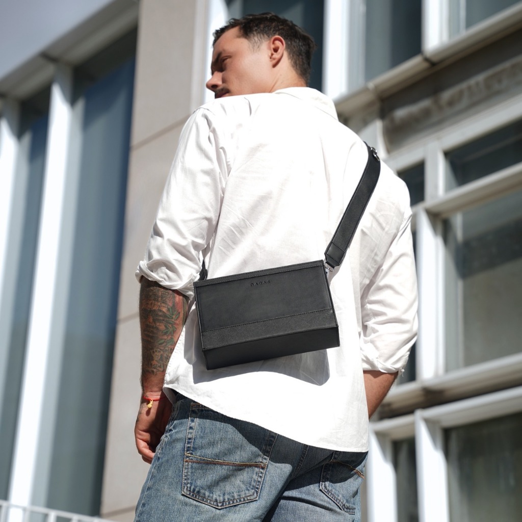 Túi đeo chéo hộp MORGAN BAG - BARAS VIETNAM - Túi đeo chéo thời trang nam | BigBuy360 - bigbuy360.vn