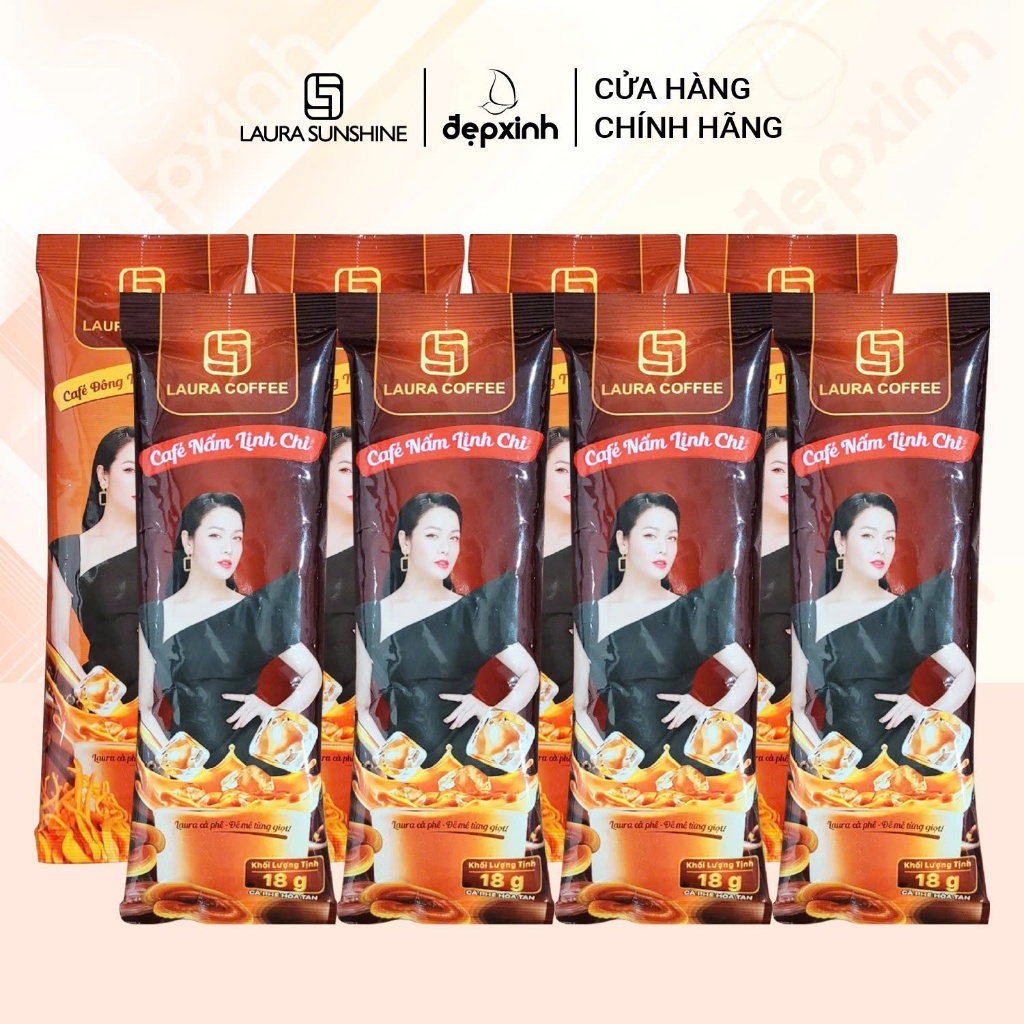 [GIFT] Combo 8 gói lẻ cà phê Laura Coffee