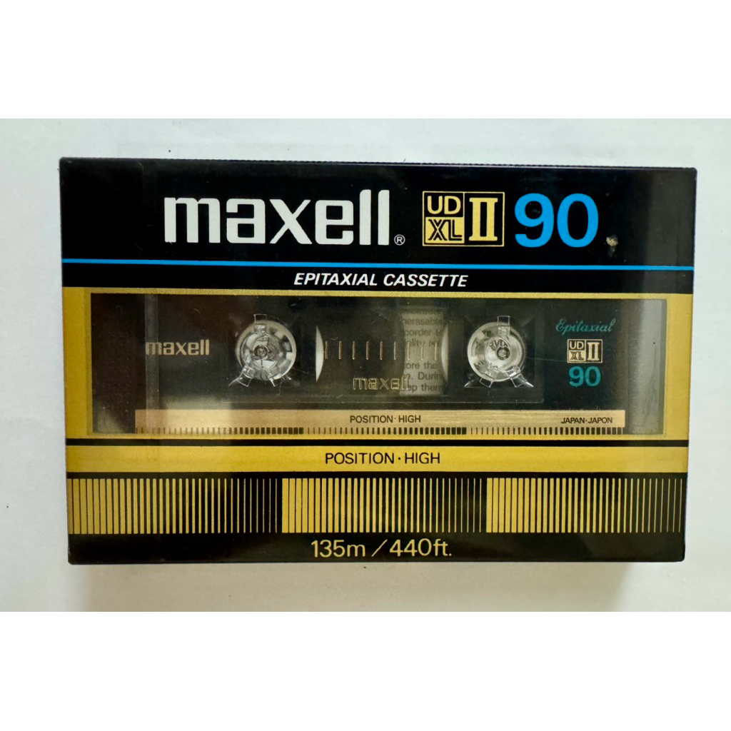 BĂNG CASSETTE EPITAXIAL - MAXELL UD XL 90 TYPE II