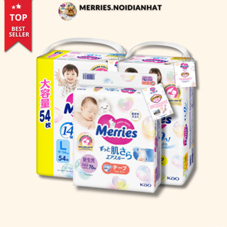 [FBS] Tã Merries dán quần NB76/S62/M56/ M52/L44/XL38