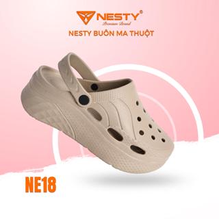 [NE18] Dép Sục Nesty Hot Trend – Đế EVA Đúc nguyên khối cao 6cm, Êm Nhẹ, Chống Trượt + Tặng 10 Sticker