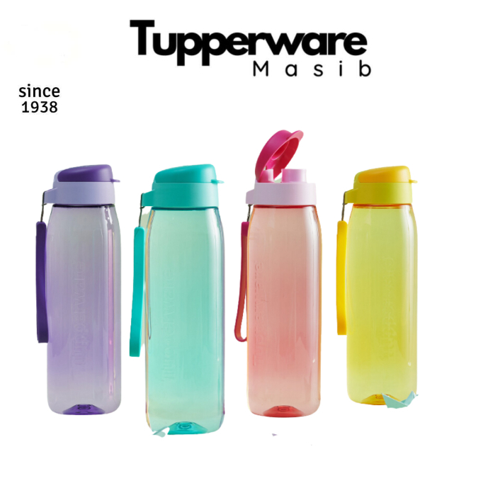 Tupperware Bình Nước Lohas Flask 750ml – Nhựa Tritan Trong Suốt – Nguyên Sinh – Kín Nước
