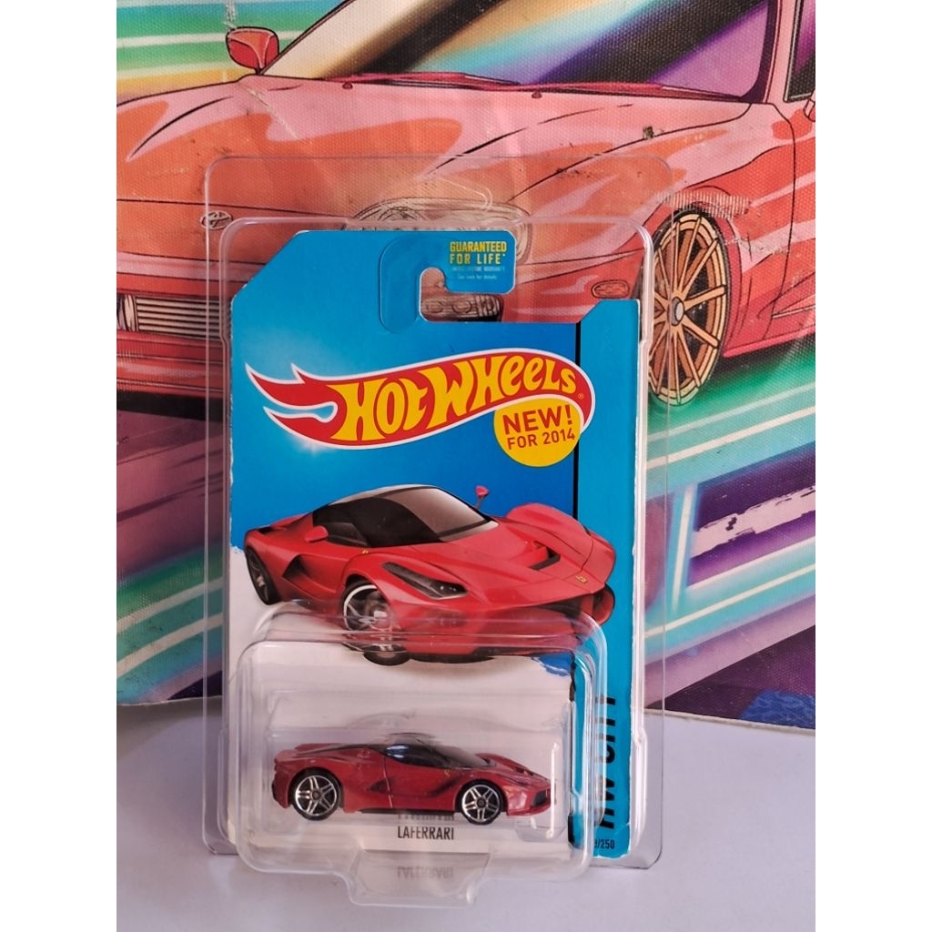 [CARD Y HÌNH] HOT WHEELS LAFERRARI MÀU ĐỎ - HÀNG HIẾM