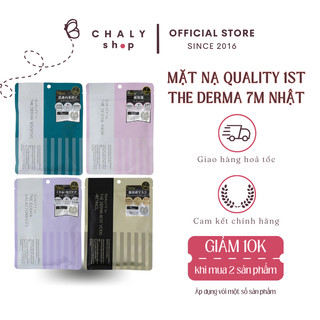  Mặt nạ đa năng Quality 1st The Derma 7 miếng siêu lành tính của Nhật 