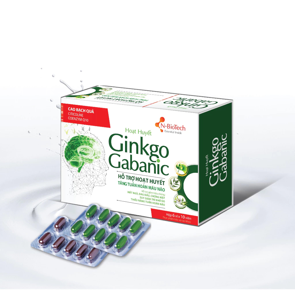 N-Biotech Hoạt Huyết Ginkgo Gabanic