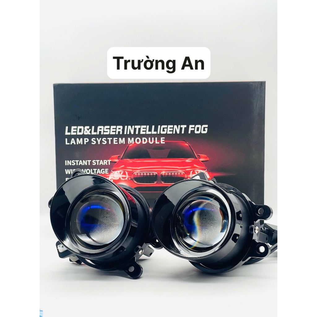 (TRƯỜNG AN CAR) Bi LED Ô Tô Laser Fog – Bi LED GẦM Siêu Sáng, Ánh Sáng Trắng 6000K, Chống Nước IP67