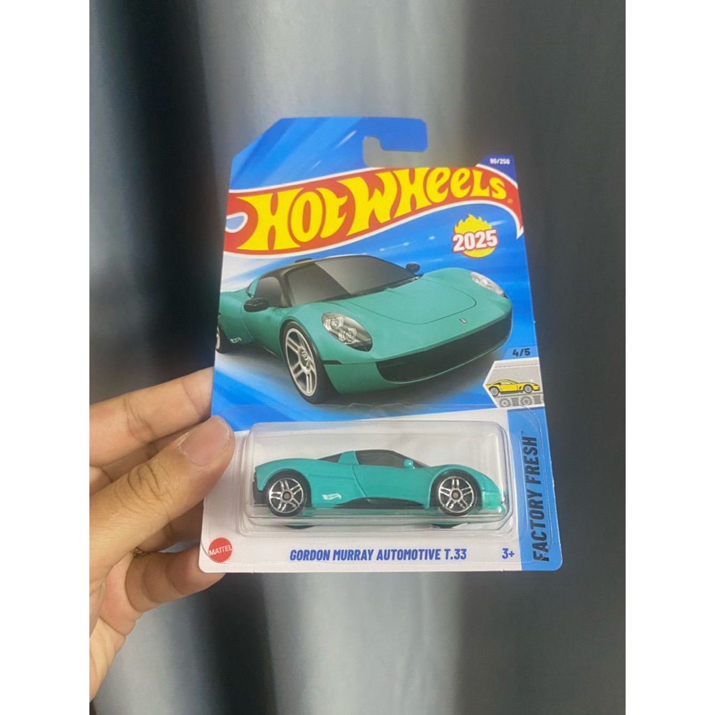 Xe Mô Hình Hot Wheels GORDON MURRAY AUTOMOTIVE T.33 Xanh