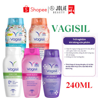 [HÀNG CÔNG TY] Dung dịch vệ sinh phụ nữ Vagisil  240ml nhiều mùi hương