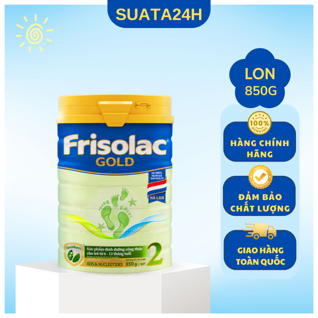 Sữa bột Frisolac Gold 2 850g