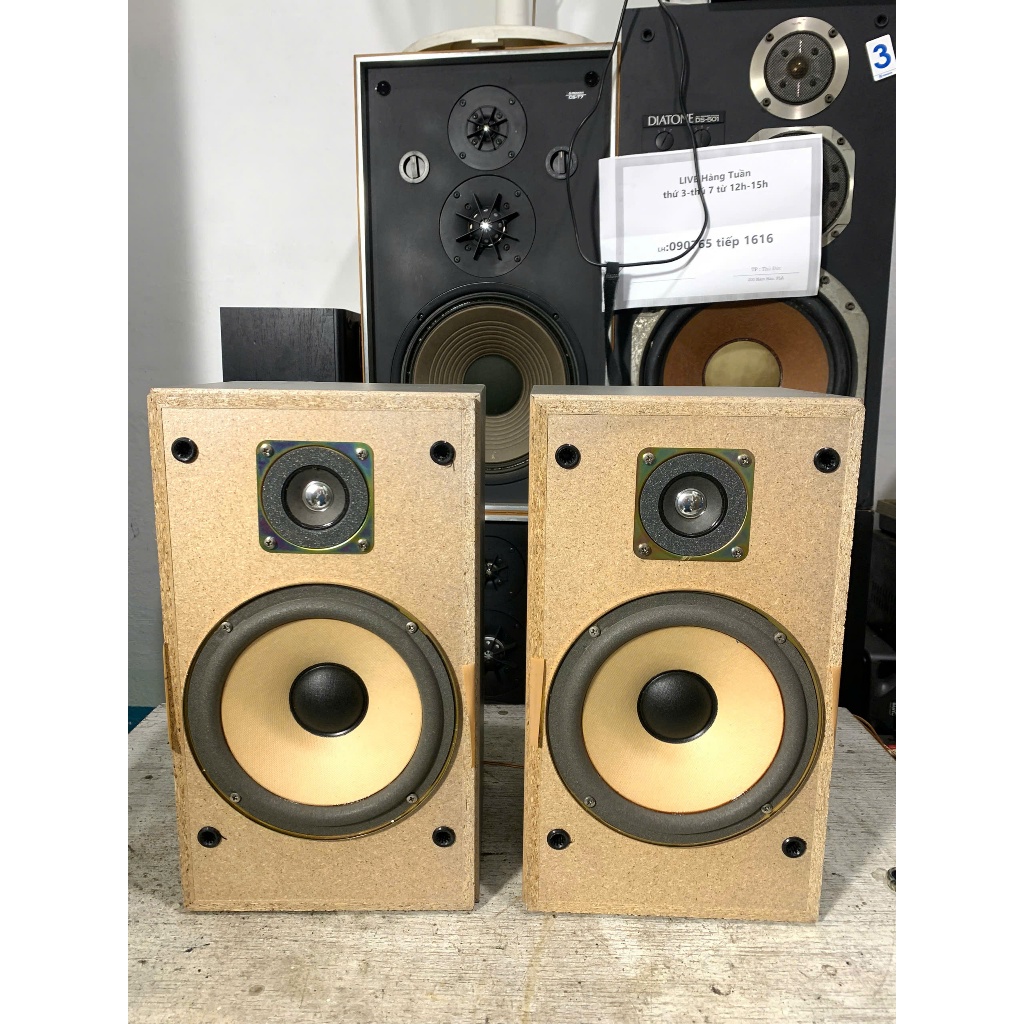 Bán Cặp Loa nhe nhạc Booksheolf AIWA  SX - 9 bãi Nhật đẹp keng hát cực tốt(2025)