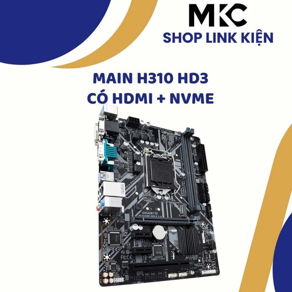 Main MSI H310 có cổng HDMI trên main xịn sò hàng đẹp