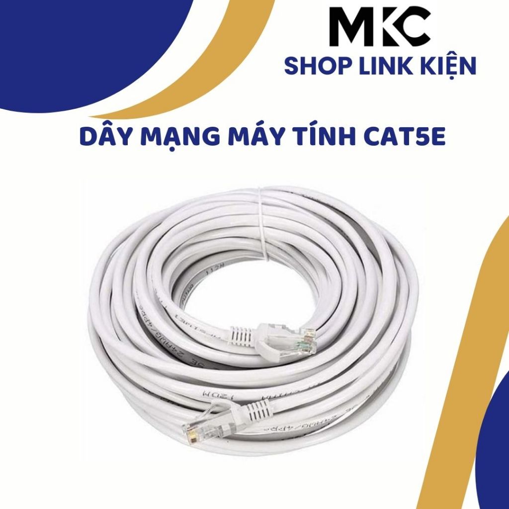 Day mạng máy tính, thiết bị dây nối mạng, dài 1m,2m,5m...