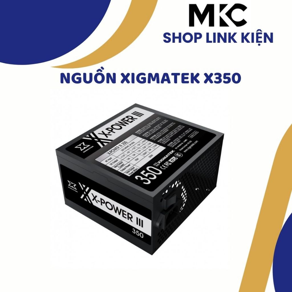 Nguồn văn phòng, nguồn orient AXT 500, xigmatek X350 hợp lý giá tiền,