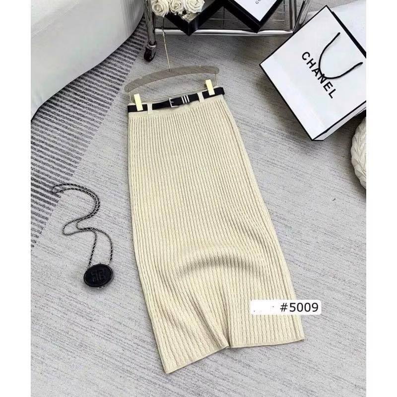 Chân váy len thừng kèm đai dáng rộng dài 85cm | BigBuy360 - bigbuy360.vn