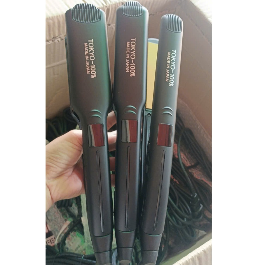 MÁY DUỖI TÓC LÀ TÓC MẶT SỨ TOKYO 100% Cao Cấp hàng Nhật bản- Hàng chính hãng