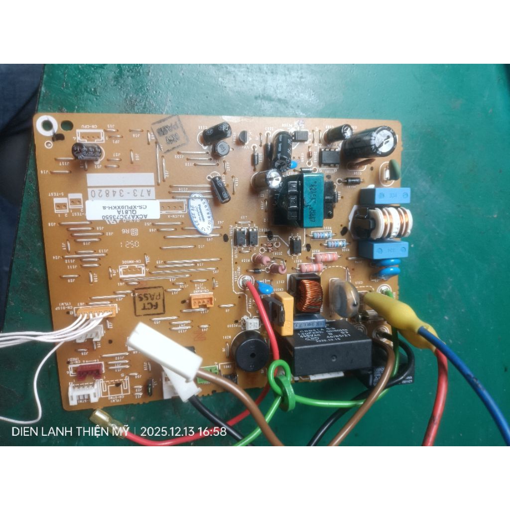 bo mạch dàn lạnh panasonic inveter gas 32 pu9wkh lướt hãng bao chạy
