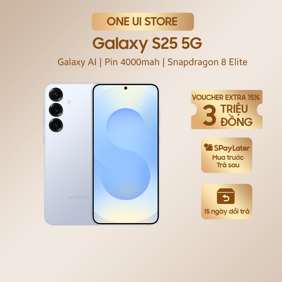 Điện thoại Samsung Galaxy S25 5G (12/256GB) - Bảo hành chính hãng - ONE UI STORE