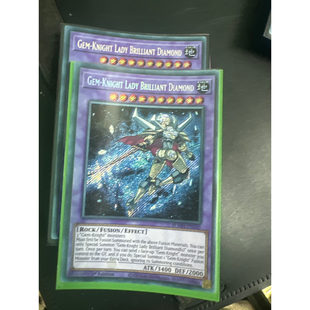bài yugioh: gem- knight lady brilliant diamond