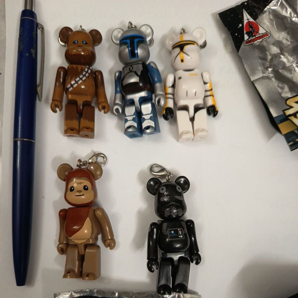Bộ Star Wars 5 nhân vật Pepsi Collaboration Bearbrick chính hãng