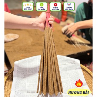 Hương nhang thảo mộc tự nhiên - Nhang bài cổ truyền cao cấp, Hương làm thủ công cây 50cm