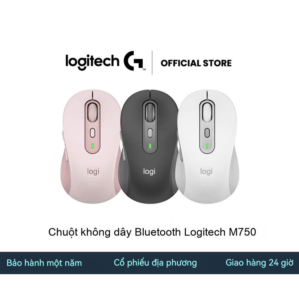 Chuột Logitech Chuột không dây Bluetooth Logitech M750 Chuột im lặng Chuột văn phòng