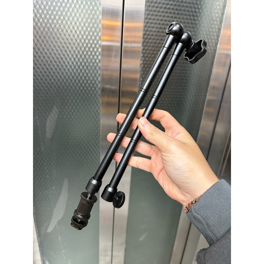 MAGIC ARM TOMNEW - THANH KIM LOẠI GẮN ĐA NĂNG - GIỮ MONITOR MÁY ẢNH - ARM QUAY PHIM 20INCH - TAY GIỮ
