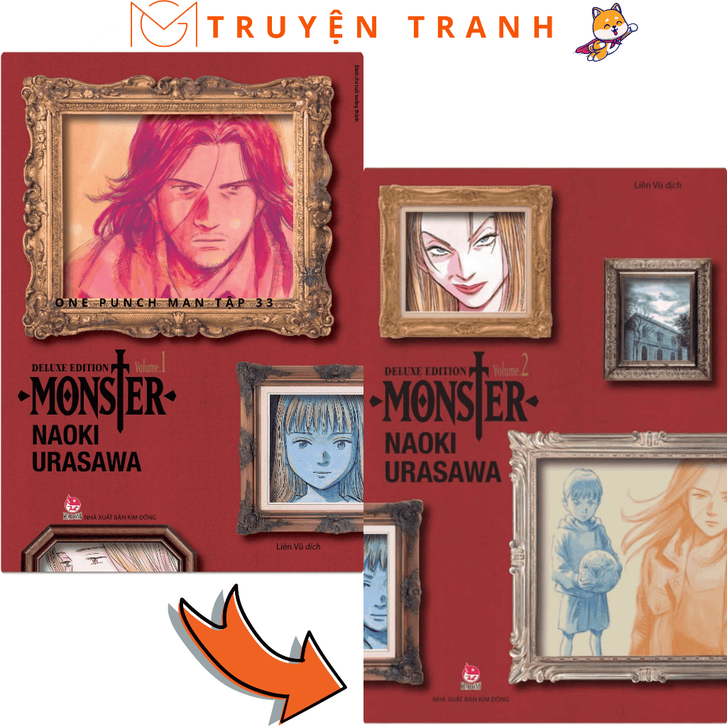 Truyện - Monster The Deluxe Edition Combo - NXB Kim Đồng