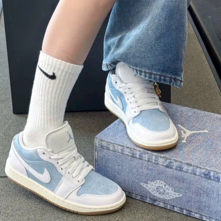 Giày thể thao JD1 Low SE ‘Worn Blue’ HQ2004-200, Giày thể thao JD1 Low ‘Denim’ Xanh dương