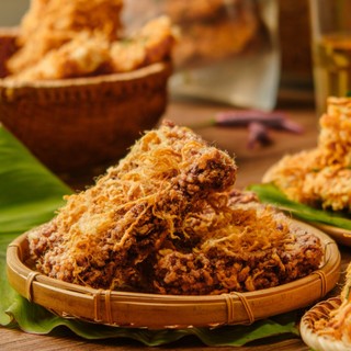 [250gr] - Ăn vặt cơm cháy gạo lứt - cơm cháy Bếp Cô Hai
