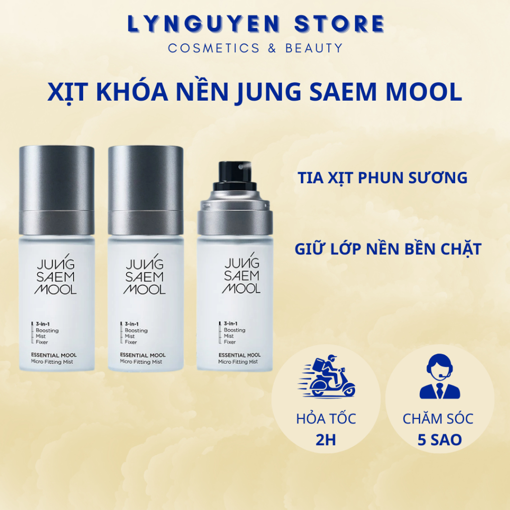 Xịt khoáng 3in1 Essential Jung Saem Mool Micro Fitting Mist - LyNguyen.Store