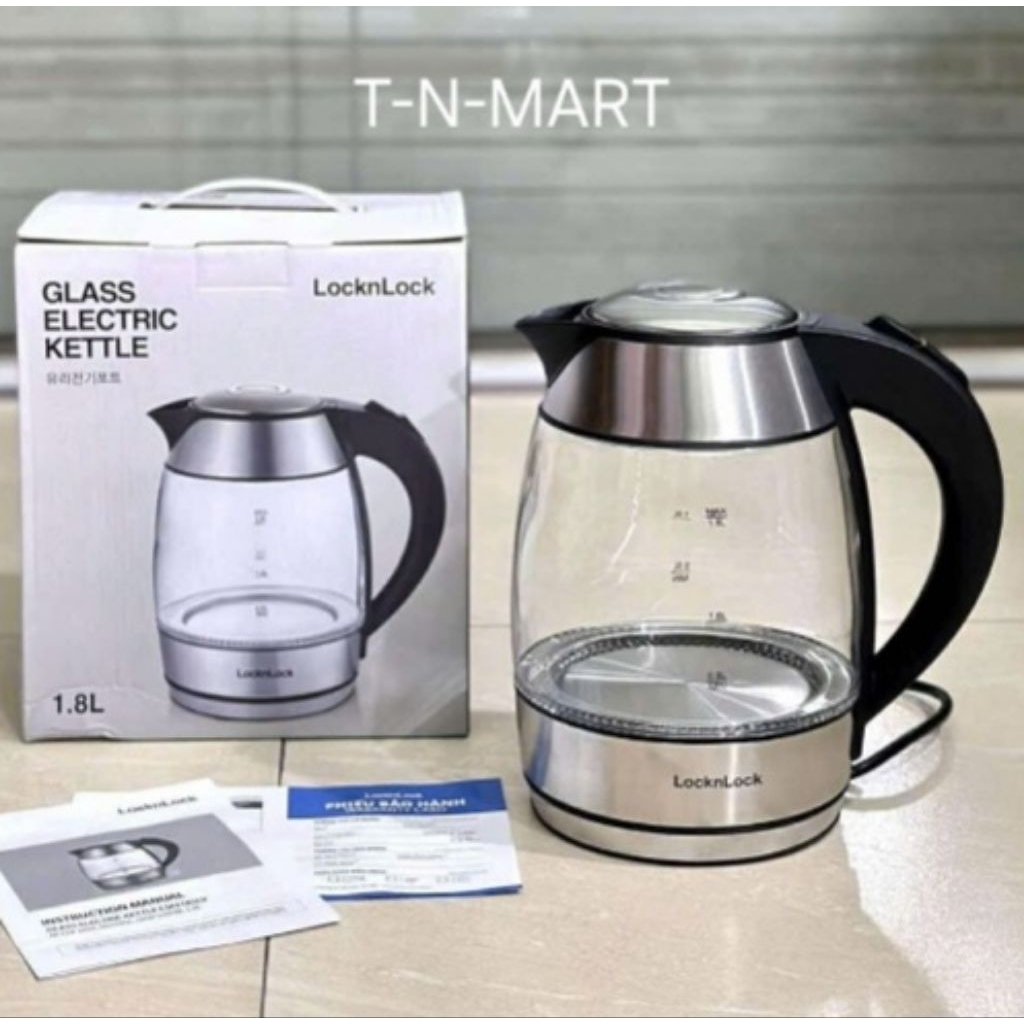 Ấm siêu tốc lock&lock EJK418SLV 1.8L