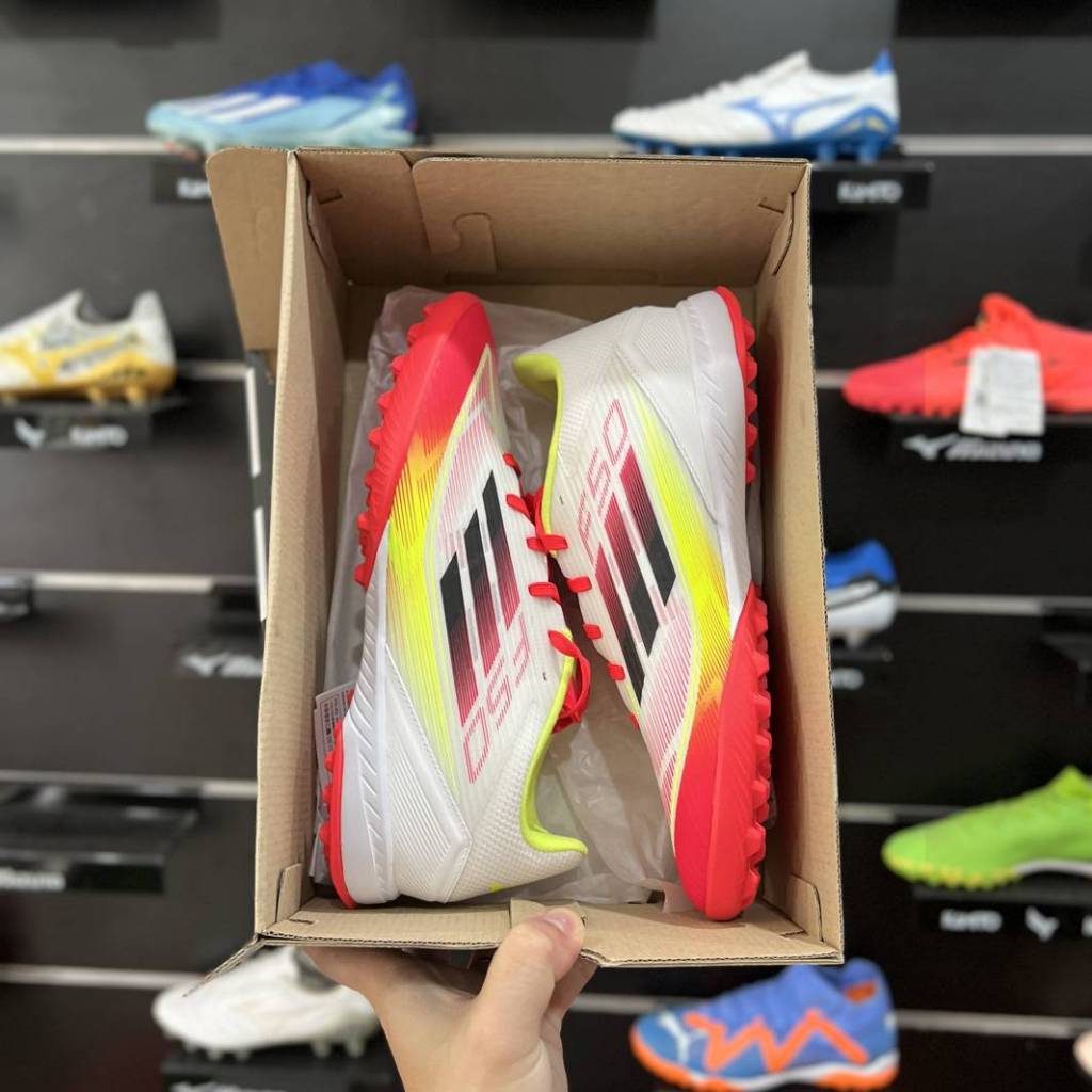 ̣̣[Nhiều Màu] Giày Đá Bóng ADIDAS F50 LEAGUE TF - Giày Sân Cỏ Nhân Tạo Chính Hãng - Tặng Kèm Túi Tất