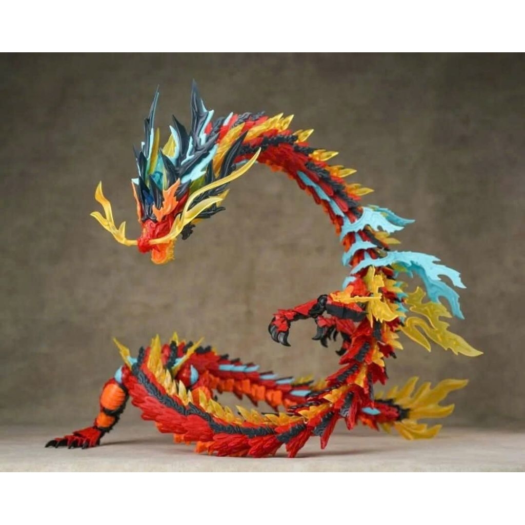 [Hoả Tốc] Mô Hình Lắp Ráp Shenx Diecast Frame ZL-0001 Chilong/Red Dragon Model Kit Đầy Đủ Quà