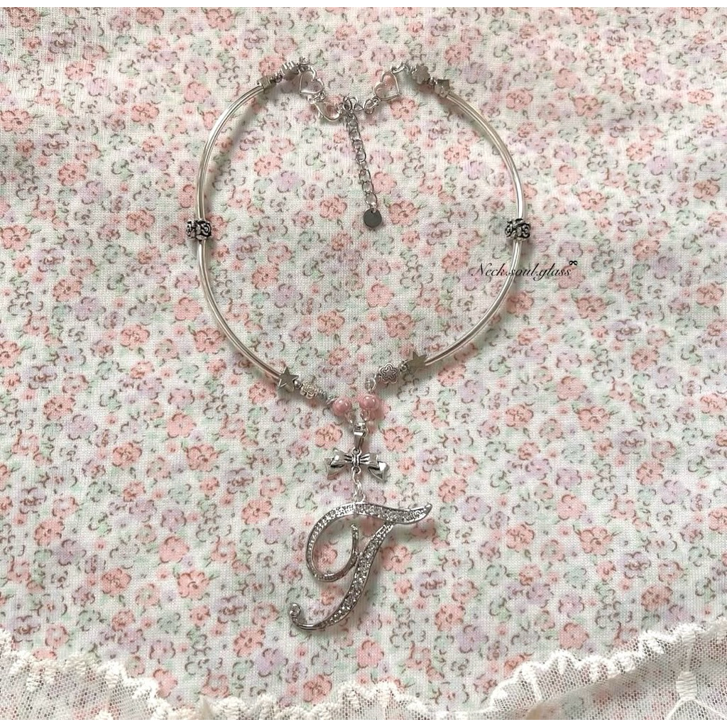 neck.soul.glass | Vòng Cổ '𝓨𝓸𝓾𝓻 𝓝𝓪𝓶𝓮' 💌 Dây Chuyền Nữ Custom Tên Theo Yêu Cầu (Đọc Kĩ Mô Tả)