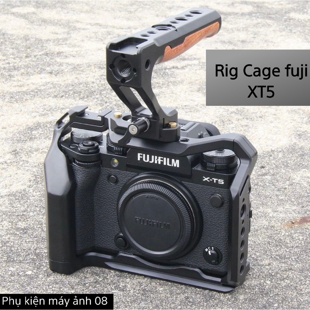 [ Chính Hãng ] Khung bảo vệ máy ảnh Fujifilm XT5 - RigCage Fujifilm X-T5