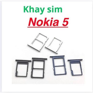 Khay sim Nokia 5 (Zin bóc máy)