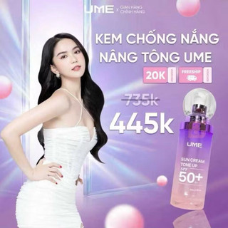 Kem Chống Nắng Nâng Tông UME Ngọc Trinh, Kem Chống nắng cho mặt SPF 50+