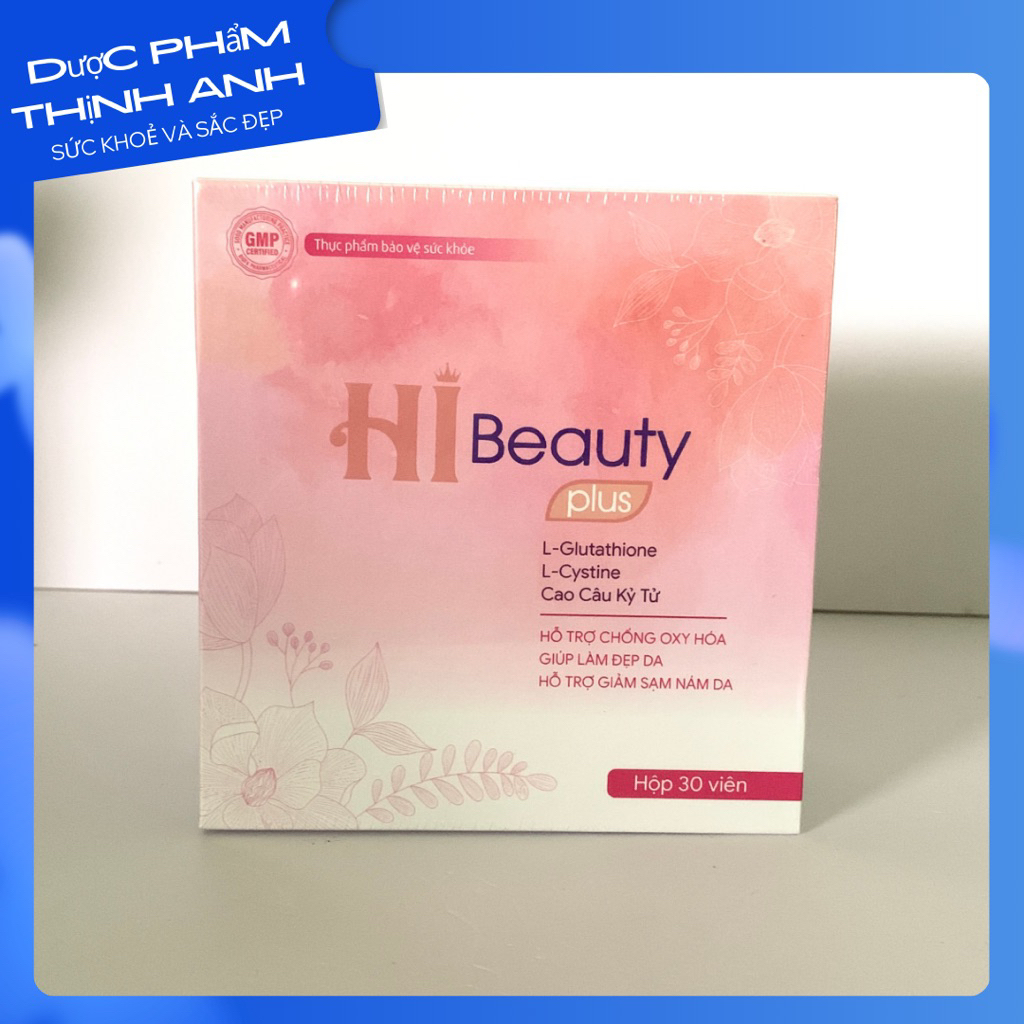 Viên Uống Hi Beauty Plus – Hỗ Trợ Làm Đẹp Da (Hộp 30 viên)