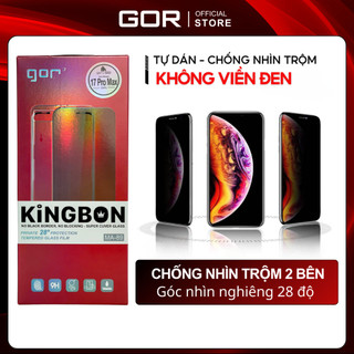  Kính cường lực iphone Khung Tự Dán chống nhìn trộm cho iP Xsm 11 12 13 14 15 16 pro max 