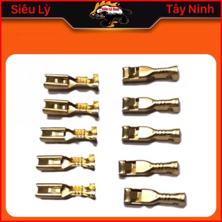 Set 50 cái Cos đồng 2.8mm - Đầu cái (Ghim giắc điện ô tô, xe máy)