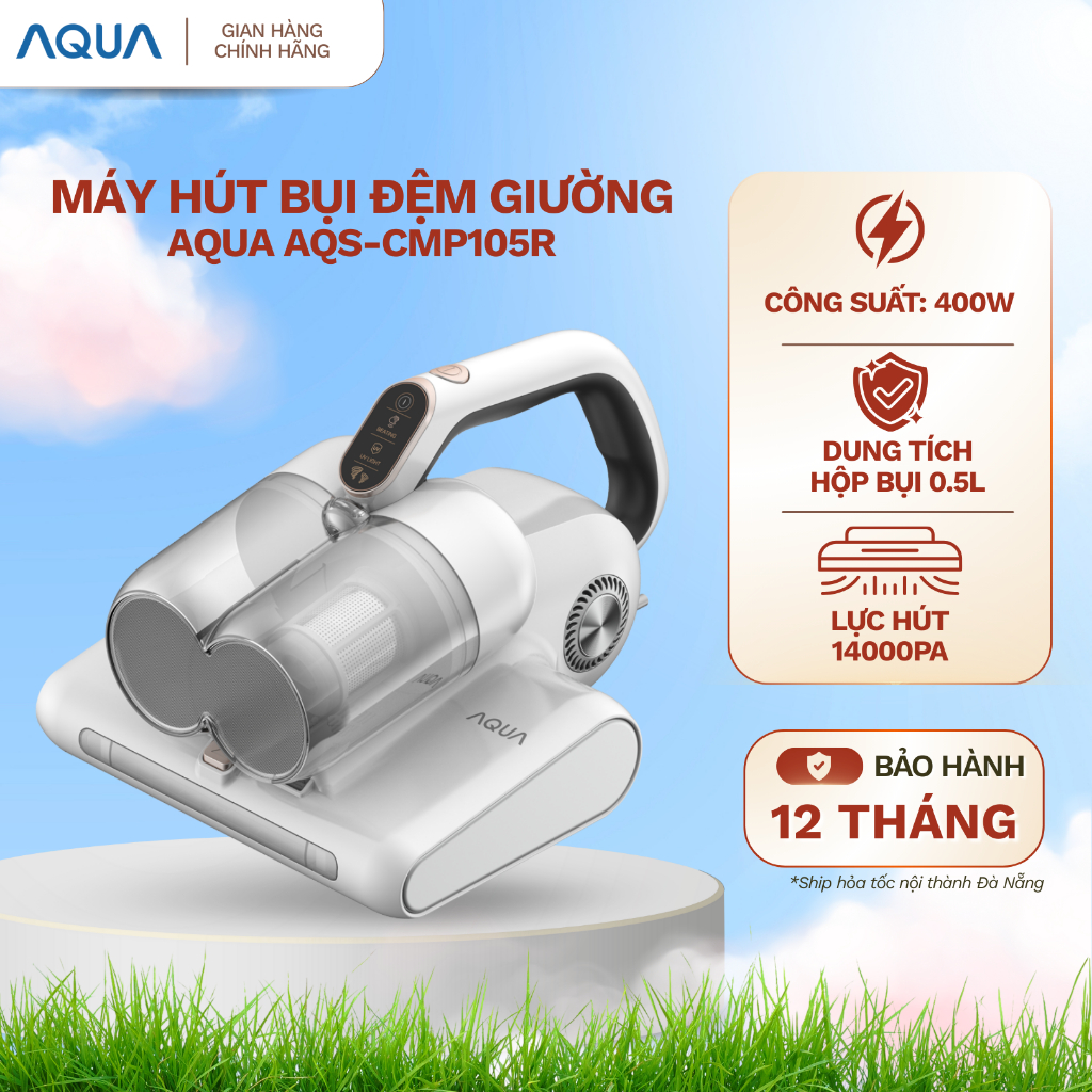 Máy Hút Bụi Giường Nệm AQUA AQS-CMP105R
