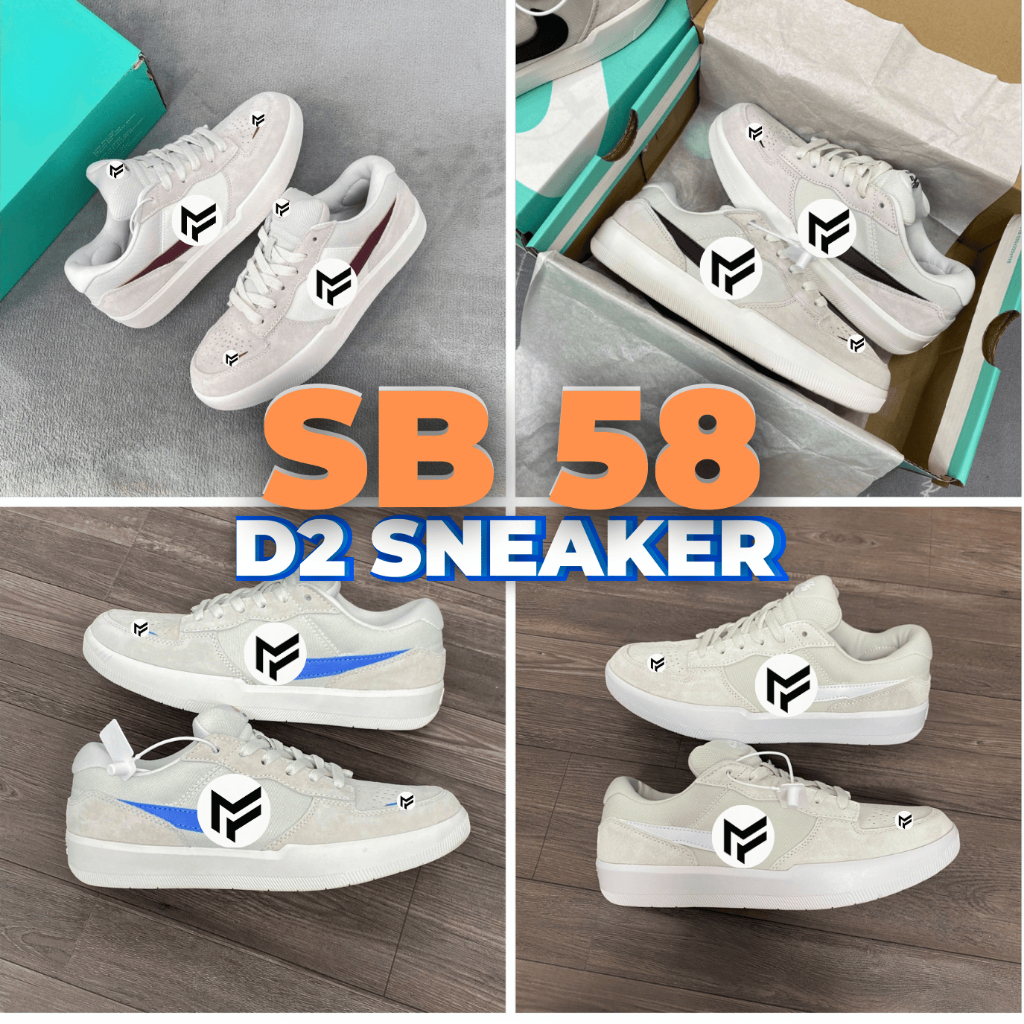 [D2 SNEAKER] Giày s.b58 sneaker nam nữ các màu 2025 dễ phối, đế êm sử dụng hằng ngày