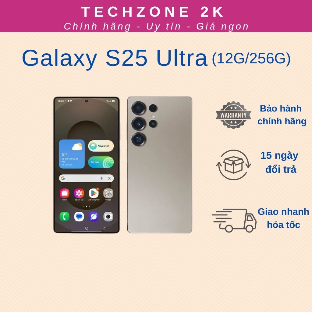 Điện thoại Samsung Galaxy S25 Ultra 256G