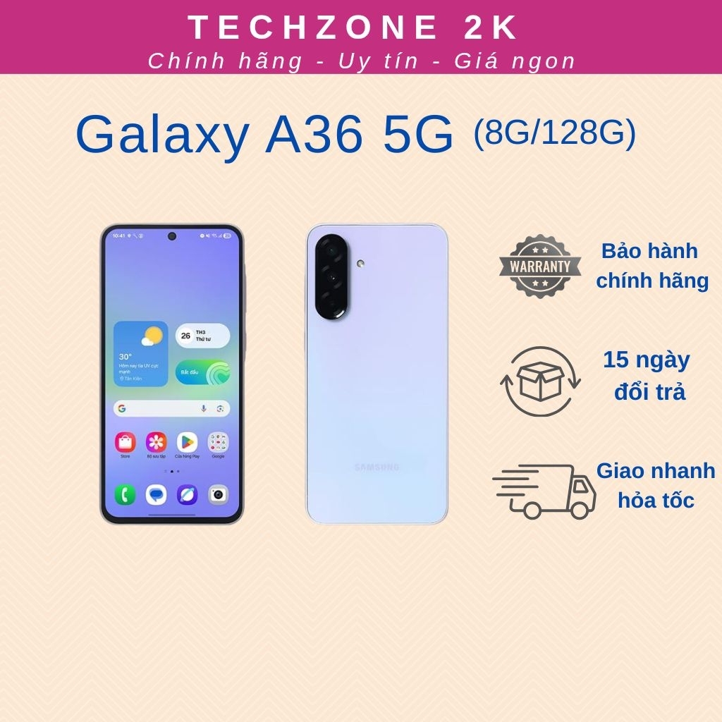 Điện thoại Samsung Galaxy A36 5G 128G