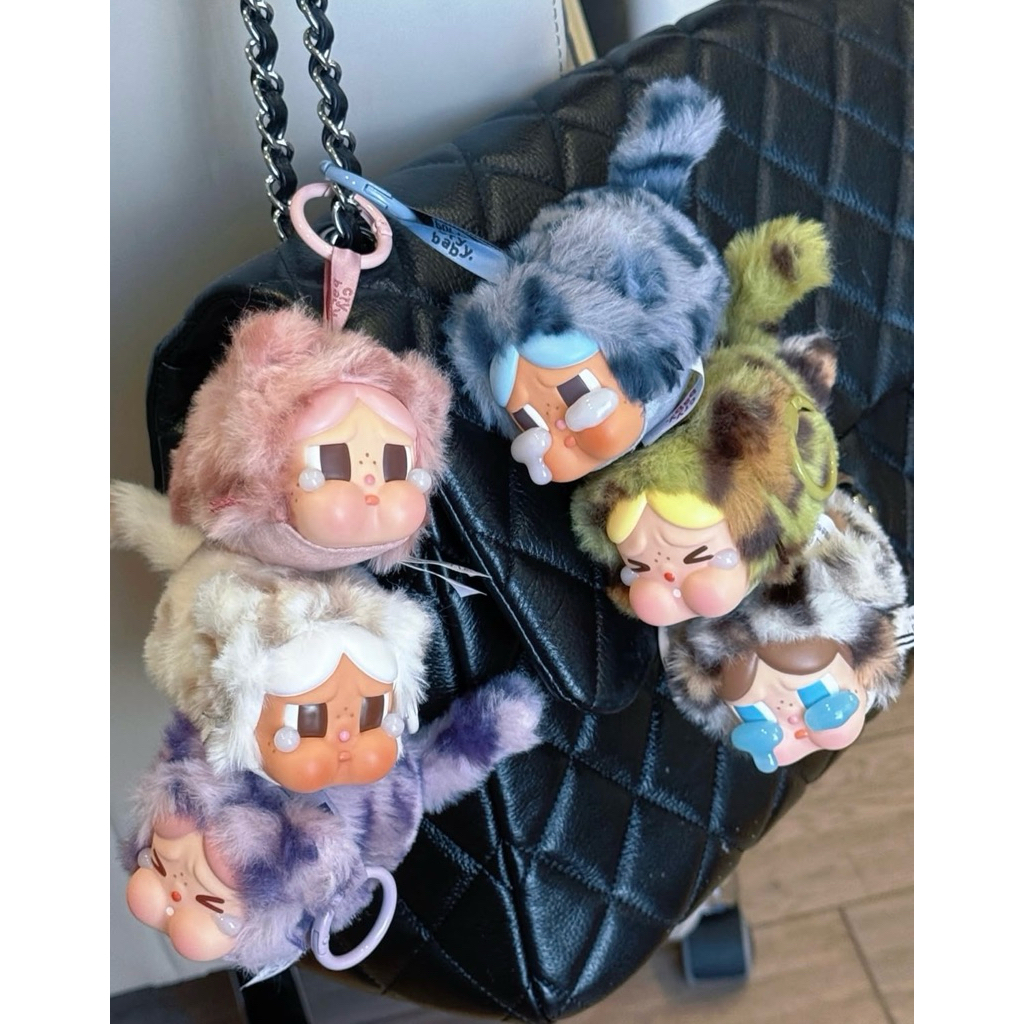 [Sẵn | Chính hãng] - Móc khóa CRYBABY Wild but Cutie Series Vinyl Plush